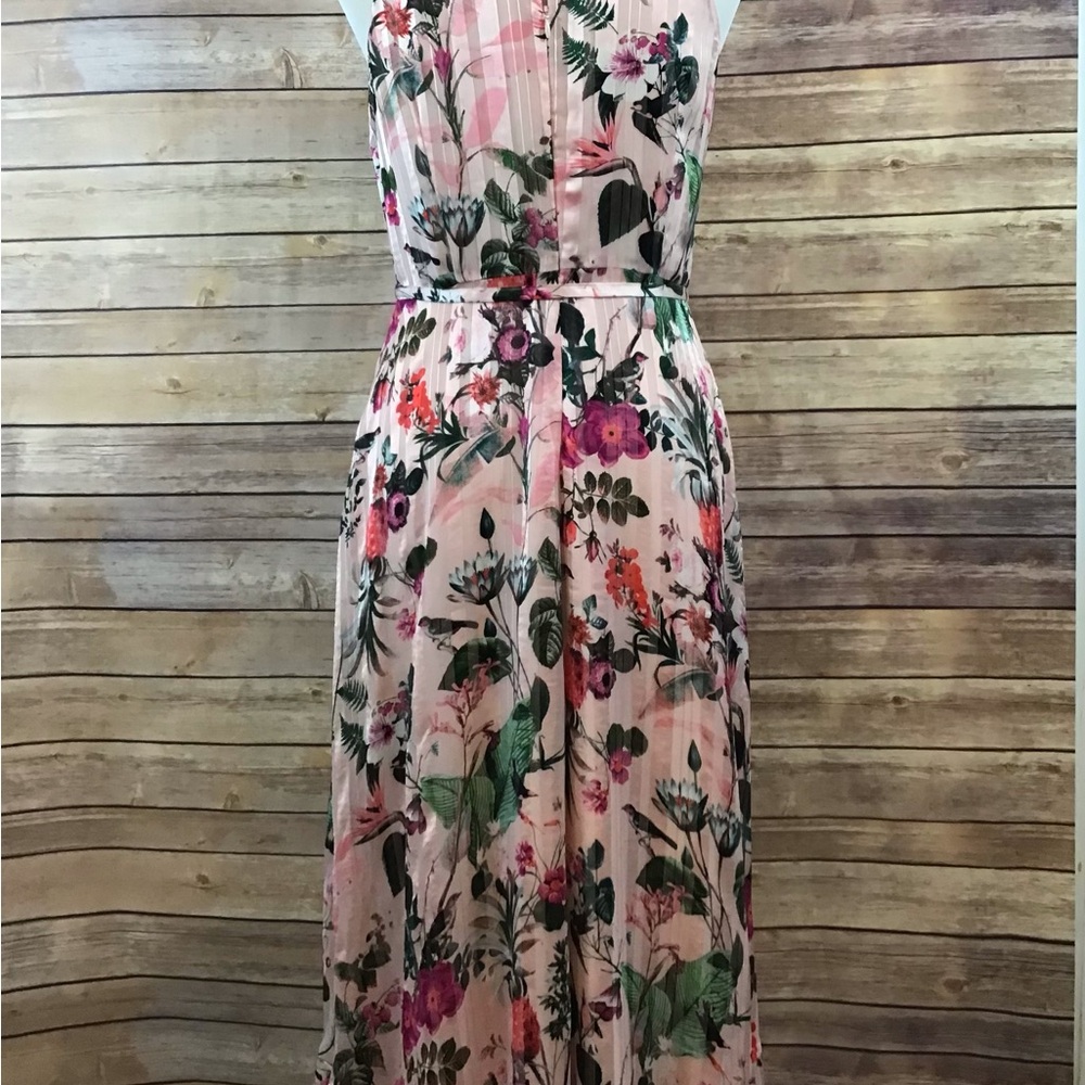 Banana Republic Pink and Green Midi Sundress - Picture 4 of 9